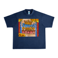 Navy usa flag sweet and sassy Urban Heavy Tee - HRA Design Shop