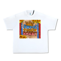 White usa flag sweet and sassy Urban Heavy Tee - HRA Design Shop