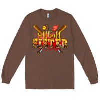 Chestnut softball sister Long Sleeve Tee - AdoDesignShop