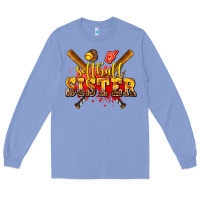 Colony Blue softball sister Long Sleeve Tee - AdoDesignShop