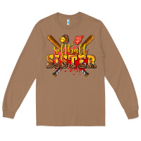 Toasted Coconut softball sister Long Sleeve Tee - AdoDesignShop