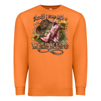Carrot shouldve come with a warning boots  cowboy Premium Sweatshirt - NancyCooperArtShop