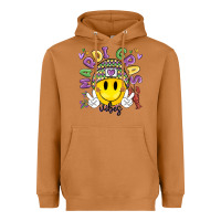 Meerkat mardi gras vibes Heavyweight Hoodie - MaliasSmallBusiness
