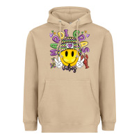Mushroom mardi gras vibes Heavyweight Hoodie - MaliasSmallBusiness
