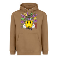 Toasted Coconut mardi gras vibes Heavyweight Hoodie - MaliasSmallBusiness