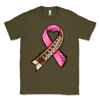 Army Green breast cancer sport ribbons Classic Tee - AdoDesignShop