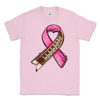 Bubblegum Pink breast cancer sport ribbons Classic Tee - AdoDesignShop