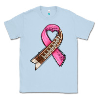 Dusty Blue breast cancer sport ribbons Classic Tee - AdoDesignShop