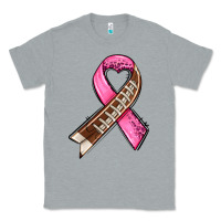 Heather Grey breast cancer sport ribbons Classic Tee - AdoDesignShop