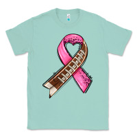 Seafoam breast cancer sport ribbons Classic Tee - AdoDesignShop