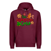 Burgundy the kindergarten crew Premium Hoodie - LillyAllenDesigns