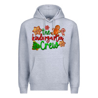 Heather Grey the kindergarten crew Premium Hoodie - LillyAllenDesigns