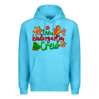 Ocean Blue the kindergarten crew Premium Hoodie - LillyAllenDesigns