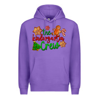Purple the kindergarten crew Premium Hoodie - LillyAllenDesigns