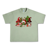 Oil Green christmas gnomies Urban Heavy Tee - FaDigitalArtStudio