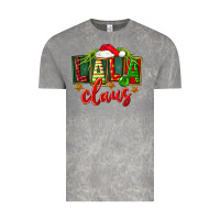 Cloud Rock Christmas lala claus Vintage Tee - FaDigitalArtStudio