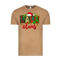 Christmas Lala Claus Vintage Tee | Teevron