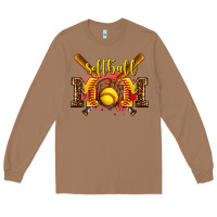 Toasted Coconut softball mom Long Sleeve Tee - AdoDesignShop
