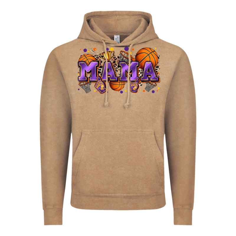 Mama Basketball Vintage Hoodie by Zillion Design Studio | Teevron