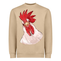Mushroom silly chicken head Heavyweight Sweatshirt - RanaPortraitStore