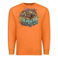 Southern Nana Western Flowers Premium Sweatshirt | Teevron
