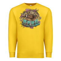 Lemon southern nana western flowers Premium Sweatshirt - NancyCooperArtShop