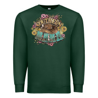 Sports Green southern nana western flowers Premium Sweatshirt - NancyCooperArtShop