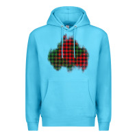 Ocean Blue christmas glitter patch Premium Hoodie - AdoDesignShop