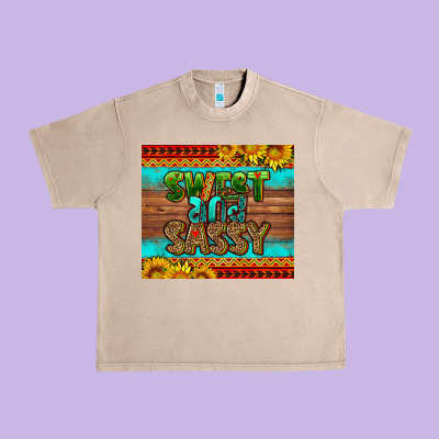 Sweet And Sassy Juneteenth Urban Heavy Tee Designed By Hra Design Shop