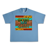 Pebble Blue sweet and sassy Juneteenth Urban Heavy Tee - HRA Design Shop