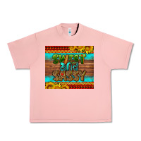 Salmon sweet and sassy Juneteenth Urban Heavy Tee - HRA Design Shop