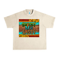 Sandshell sweet and sassy Juneteenth Urban Heavy Tee - HRA Design Shop