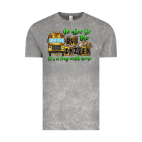 Cloud Rock Be Nice To The Bus Driver It's A Long Walk Home Vintage Tee - CowhideDigitalArt