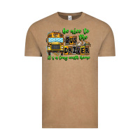 Vintage Coffee Be Nice To The Bus Driver It's A Long Walk Home Vintage Tee - CowhideDigitalArt