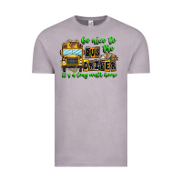Vintage Zinc Be Nice To The Bus Driver It's A Long Walk Home Vintage Tee - CowhideDigitalArt