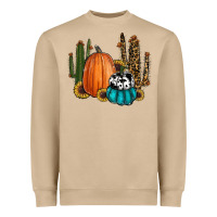 Mushroom sunflower cactus pumpkin fall Heavyweight Sweatshirt - RanaPortraitStore