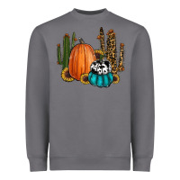 Storm sunflower cactus pumpkin fall Heavyweight Sweatshirt - RanaPortraitStore