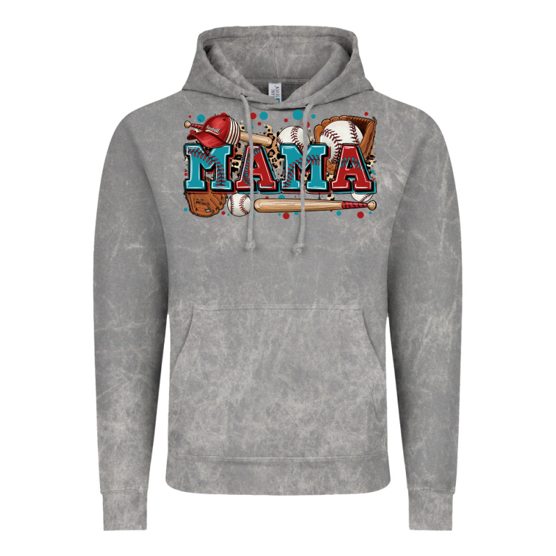 Mama Baseball Vintage Hoodie by Zillion Design Studio | Teevron