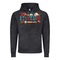 Vintage Black mama baseball Vintage Hoodie - Zillion Design Studio