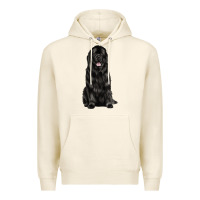 Tofu newfoundland dog Premium Hoodie - LillyAllenDesigns