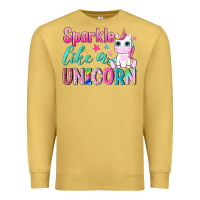 Antique Gold sparkle like a unicorn Premium Sweatshirt - NancyCooperArtShop