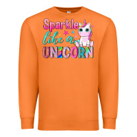 Carrot sparkle like a unicorn Premium Sweatshirt - NancyCooperArtShop