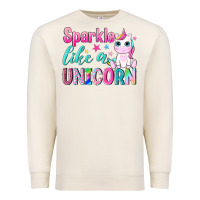 Sandshell sparkle like a unicorn Premium Sweatshirt - NancyCooperArtShop
