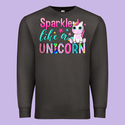 Sparkle Like A Unicorn Premium Sweatshirt Designed By Nancycooperartshop