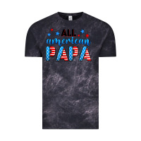 Cloud Black All American papa Vintage Tee - Neo Western