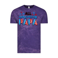 Cloud Purple All American papa Vintage Tee - Neo Western