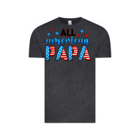 Vintage Black All American papa Vintage Tee - Neo Western