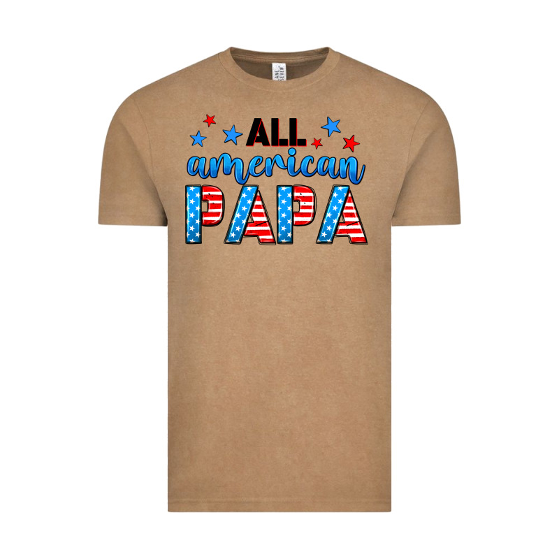 All American Papa Vintage Tee by Neo Western | Teevron