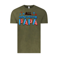 Vintage Olive All American papa Vintage Tee - Neo Western