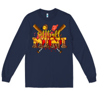 Navy softball mini Long Sleeve Tee - AdoDesignShop